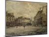 Place Maubert, Paris, 1888-Emmanuel Lansyer-Mounted Giclee Print