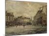 Place Maubert, Paris, 1888-Emmanuel Lansyer-Mounted Giclee Print