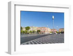 Place Messina, Nice, Alpes Maritimes, Cote d'Azur, Provence, France, Mediterranean, Europe-Fraser Hall-Framed Photographic Print