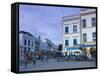 Place Moulay Hassan, Essaouira, Atlantic Coast, Morocco-Walter Bibikow-Framed Stretched Canvas