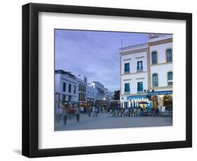 Place Moulay Hassan, Essaouira, Atlantic Coast, Morocco-Walter Bibikow-Framed Photographic Print