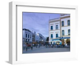 Place Moulay Hassan, Essaouira, Atlantic Coast, Morocco-Walter Bibikow-Framed Photographic Print