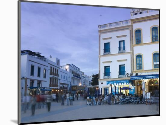 Place Moulay Hassan, Essaouira, Atlantic Coast, Morocco-Walter Bibikow-Mounted Photographic Print