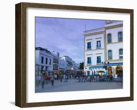 Place Moulay Hassan, Essaouira, Atlantic Coast, Morocco-Walter Bibikow-Framed Photographic Print