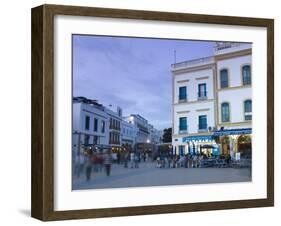 Place Moulay Hassan, Essaouira, Atlantic Coast, Morocco-Walter Bibikow-Framed Photographic Print