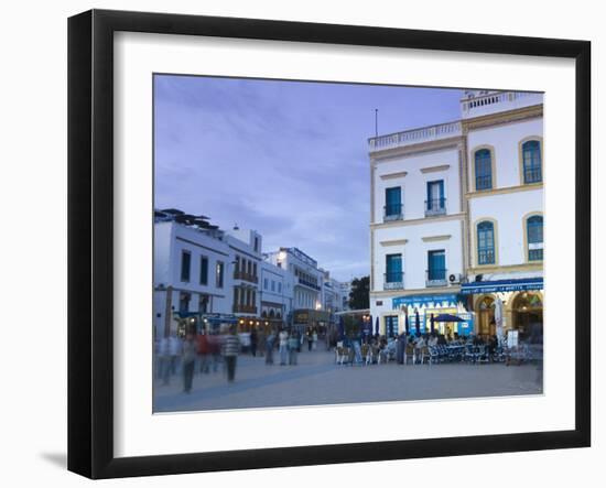 Place Moulay Hassan, Essaouira, Atlantic Coast, Morocco-Walter Bibikow-Framed Photographic Print