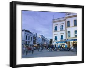 Place Moulay Hassan, Essaouira, Atlantic Coast, Morocco-Walter Bibikow-Framed Photographic Print