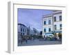 Place Moulay Hassan, Essaouira, Atlantic Coast, Morocco-Walter Bibikow-Framed Photographic Print