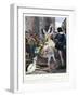 Place Notre-Dame: Notre-Dame de Paris, livre II, chapitre III-Nicolas Maurin-Framed Giclee Print