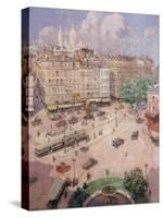 Place Pigalle, 1925-Lucien Lievre-Stretched Canvas