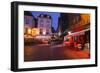 Place Plumereau in Vieux Tours on a Late December Evening, Tours, Indre-Et-Loire, France, Europe-Julian Elliott-Framed Photographic Print