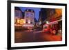 Place Plumereau in Vieux Tours on a Late December Evening, Tours, Indre-Et-Loire, France, Europe-Julian Elliott-Framed Photographic Print