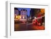 Place Plumereau in Vieux Tours on a Late December Evening, Tours, Indre-Et-Loire, France, Europe-Julian Elliott-Framed Photographic Print