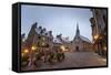 Place Royale, Quebec City, Province of Quebec, Canada, North America-Michael Snell-Framed Stretched Canvas