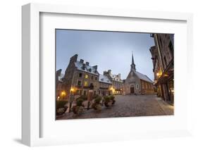 Place Royale, Quebec City, Province of Quebec, Canada, North America-Michael Snell-Framed Photographic Print