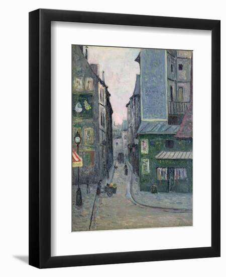 Place Saint Andre Des Arts, Rue Suger, Paris-Maxime Emile Louis Maufra-Framed Giclee Print