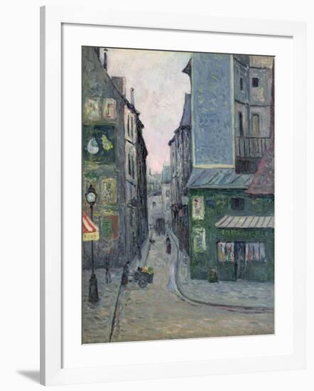 Place Saint Andre Des Arts, Rue Suger, Paris-Maxime Emile Louis Maufra-Framed Giclee Print