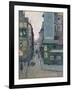 Place Saint Andre Des Arts, Rue Suger, Paris-Maxime Emile Louis Maufra-Framed Giclee Print