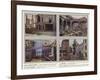 Place Sainte-Catherine, La Princerie, Cour De Serrurier, Rue De Verdun-Jules Gervais-Courtellemont-Framed Photographic Print