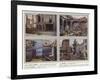 Place Sainte-Catherine, La Princerie, Cour De Serrurier, Rue De Verdun-Jules Gervais-Courtellemont-Framed Photographic Print