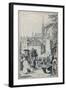 'Place St. Michel, Paris', c1913-Walter Zeising-Framed Giclee Print