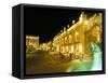 Place Stanislas at Night, Nancy, Meurthe-Et-Moselle, Lorraine, France-Bruno Barbier-Framed Stretched Canvas