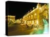 Place Stanislas at Night, Nancy, Meurthe-Et-Moselle, Lorraine, France-Bruno Barbier-Stretched Canvas