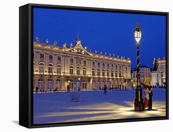 Place Stanislas, Dating from the 18th Century, Nancy, Meurthe Et Moselle, Lorraine, France-De Mann Jean-Pierre-Framed Stretched Canvas