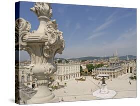 Place Stanislas, Formerly Place Royale, Nancy, Meurthe Et Moselle, Lorraine, France-De Mann Jean-Pierre-Stretched Canvas