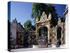 Place Stanislas, Nancy, Lorraine. 1752-1755-Annet van der Voort Bildarchiv-Monheim-Stretched Canvas