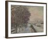 Place Valhubert, Paris-Armand Guillaumin-Framed Giclee Print