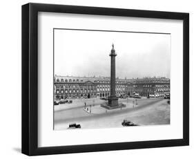 Place Vendome, 1685-1708, Photographed in 1926-Jules Hardouin Mansart-Framed Giclee Print