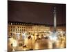 Place Vendome by Night - Paris - France-Philippe Hugonnard-Mounted Photographic Print