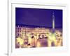 Place Vendome by Night - Paris - France-Philippe Hugonnard-Framed Photographic Print