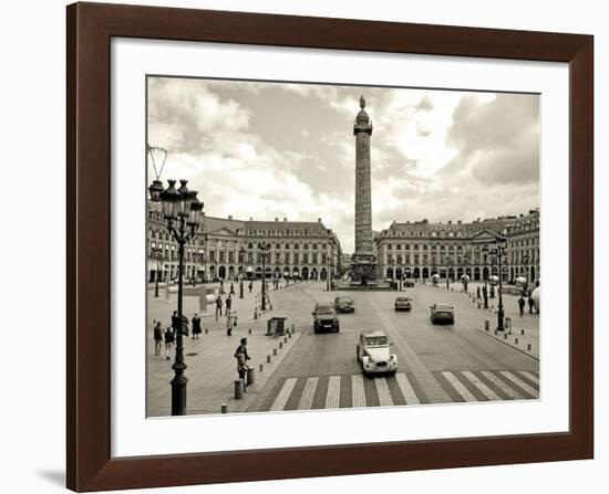 Place Vendome, Paris-Vadim Ratsenskiy-Framed Art Print