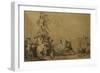 Place Victoire a Paris, 1784-Thomas Rowlandson-Framed Giclee Print