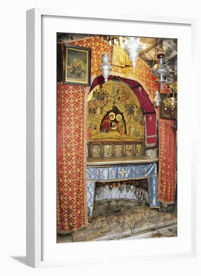 Place Where Birth of Jesus Is Traditionally Believed to Have Occurred-null-Framed Photographic Print