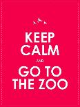 Keep Calm and Go to the Zoo Background-place4design-Stretched Canvas