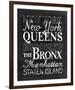 Places to Be - New York-Lottie Fontaine-Framed Giclee Print