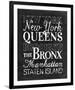 Places to Be - New York-Lottie Fontaine-Framed Giclee Print