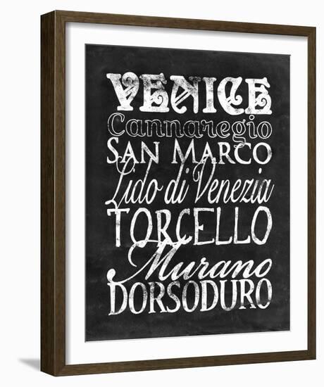 Places to Be - Venice-Lottie Fontaine-Framed Giclee Print