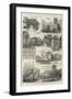 Places Visited by the British Archaeological Association-null-Framed Giclee Print