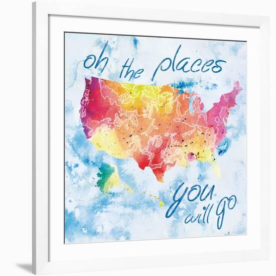 Places You Will Go-Lauren Gibbons-Framed Art Print