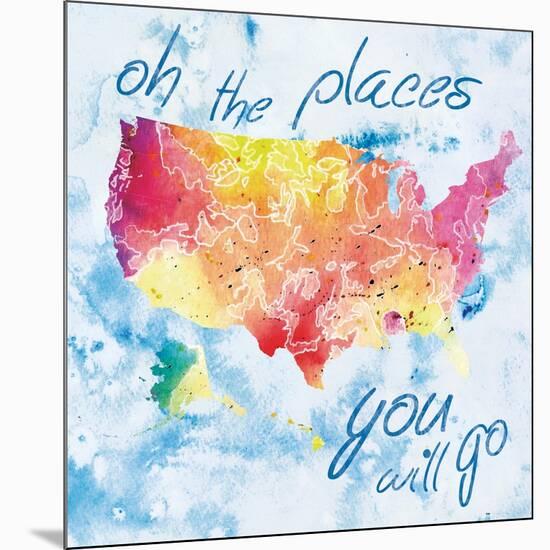 Places You Will Go-Lauren Gibbons-Mounted Art Print