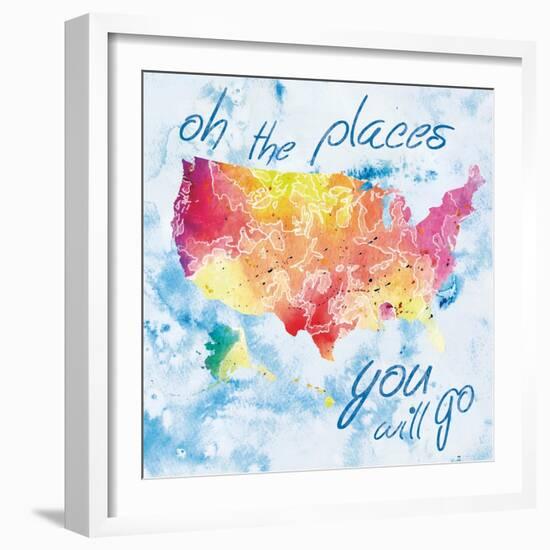 Places You Will Go-Lauren Gibbons-Framed Art Print