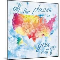 Places You Will Go-Lauren Gibbons-Mounted Art Print