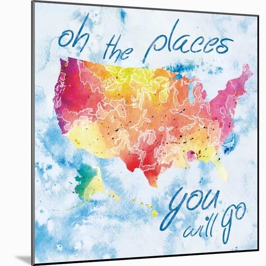 Places You Will Go-Lauren Gibbons-Mounted Art Print