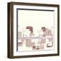 Placid Boxes I Blush-Chris Paschke-Framed Art Print