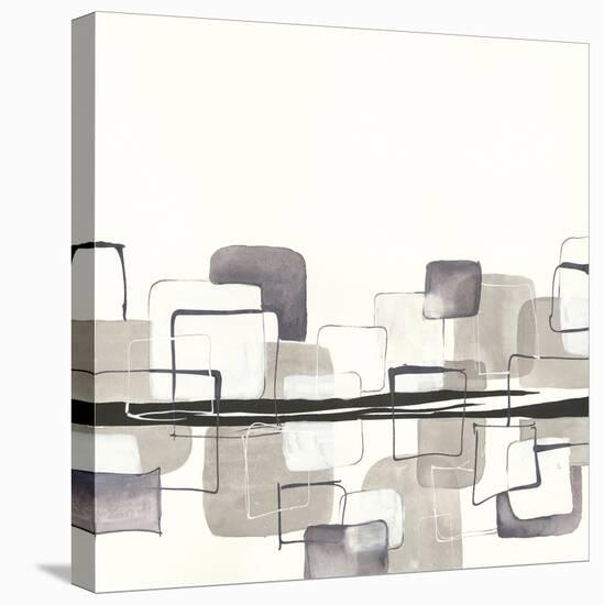 Placid Boxes I-Chris Paschke-Stretched Canvas