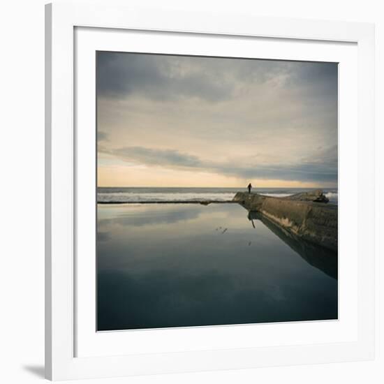 Placid Horizon, 2006-Cédric Bihr-Framed Premium Giclee Print